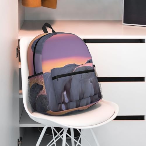 Mochila para laptop hombre EdWal de 15.7 pulgadas negra portatil viaje negocio 7