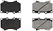 StopTech 309.08120 Sport Brake Pads with Shims and Hardware
