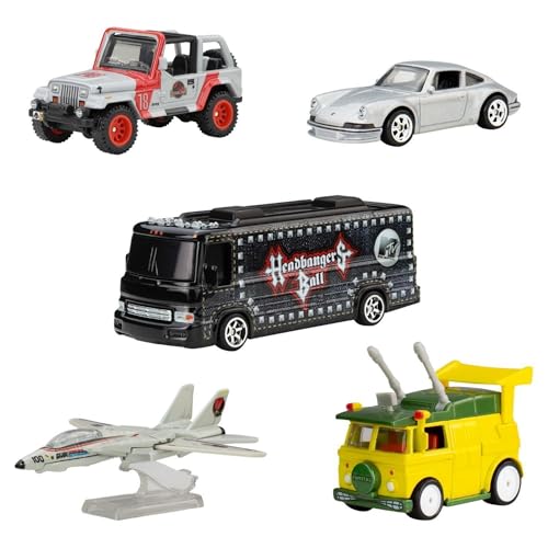 Image of Hot Wheels Premium Toy Car, Truck or Van, 1:64 Scale Audi 90 Quattro Die-Cast Replica from Popular Movie, TV Show or Video Game