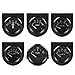 2INCH 52MM Black Volt Meter Water Temp Oil Temp Gauge Oil Press Gauge Fuel Level Gauge AMP Meter Triple Gauge Kits Car Meter(Oil Temp Gauge)