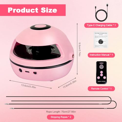 Machine à sauter Bluetooth avec compteur LED et 10 vitesses réglables - 2