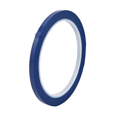 Image of uxcell 2Pcs 5mm Width 164ft Length Single-side Electrical Insulated Adhesive Tape Blue
