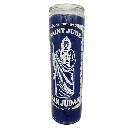 Saint Jude Blue/SAN Judas Azul VELADORA