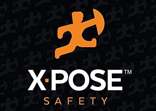 Miniatura 9 de Xpose Safety Cono de tráfico verde lima de 28 pulgadas, collar reflectante doble de 6 y 4 pulgadas, 1 paquete de cono de seguridad multiusos de PVC