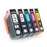 HP178XL 互換インクカートリッジ 5色�