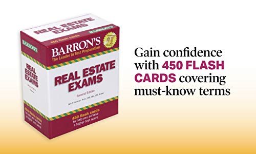 Barrons Educational Series Friedman Ph.D., Jack P. Real Estate Exam Flash Cards thumb #2