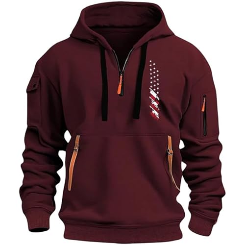 JPLZi Men's Hoodies Pullover, Mens Hoodie Sweatshirt, Mens Pull Over, Sweat Shirt, Men’s Sweatshirts, Heavy Jacket, Guys Hoodies Warm Work Clothes for Men