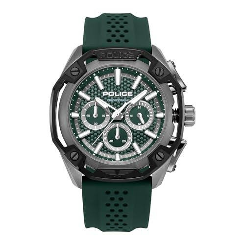 Police Chronographe Centurian montre sport étanche pour homme
