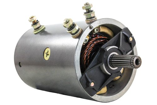 Motor de Winch 24 Voltios Reversible 4.8Hp 3-Post 20-Spline miniatura 1