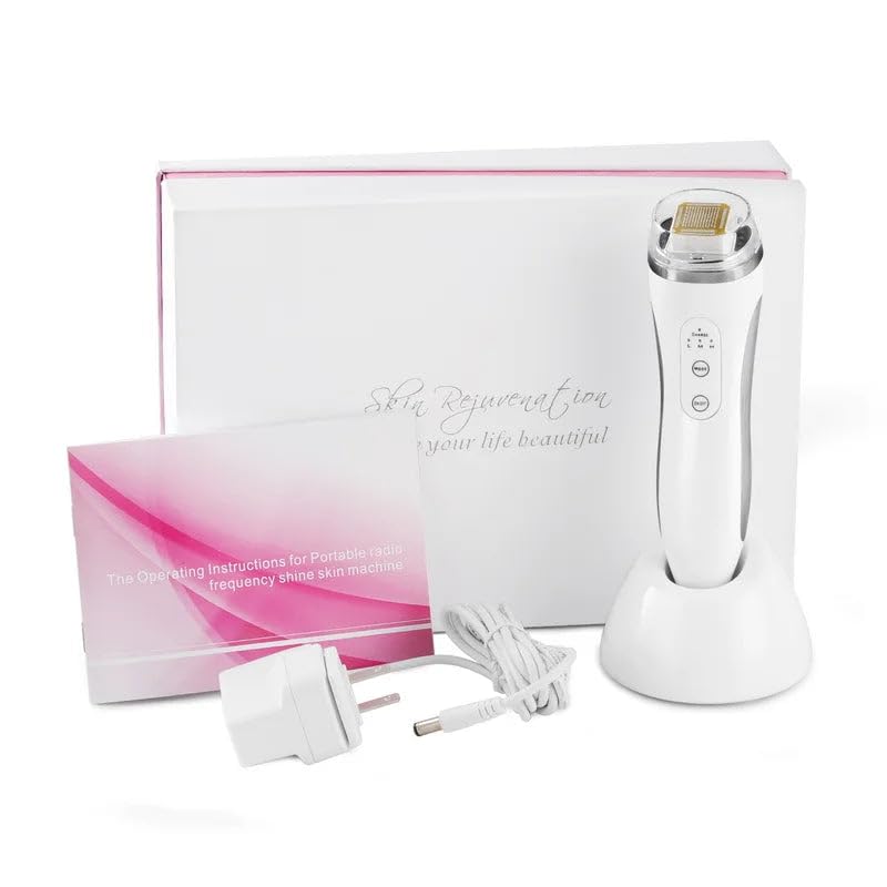 Aparelho Facial Rejuvenescedor 6 em 1 | Radiofrequência, LED e Microcorrente |