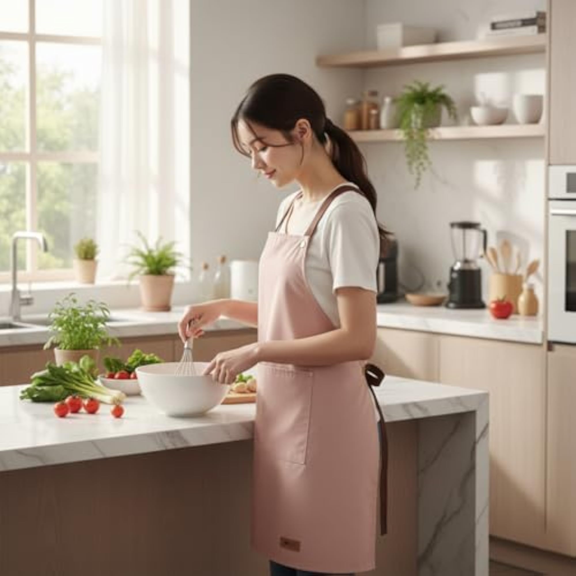Professional Kitchen Apron with Adjustable Straps