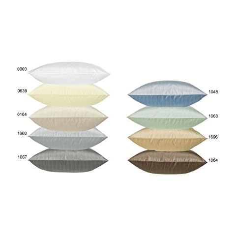 Curt Bauer Ferrara 2452 Mako-Brokat-Damast Kissenbezug 40x80 0639-beige Cover