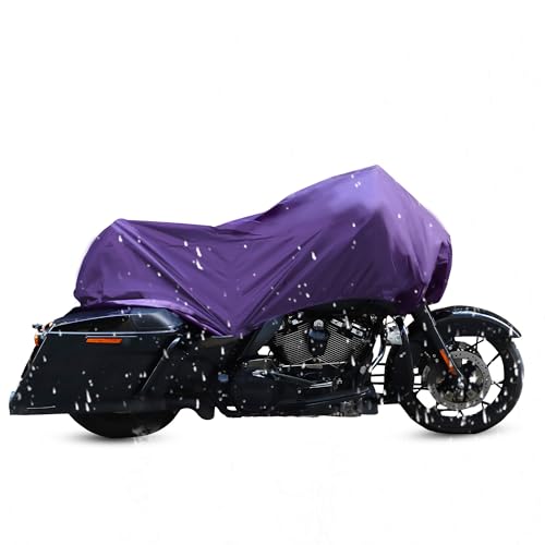 Housse moto imperméable demi-housse de pluie et poussière pour Harley Touring FLHR