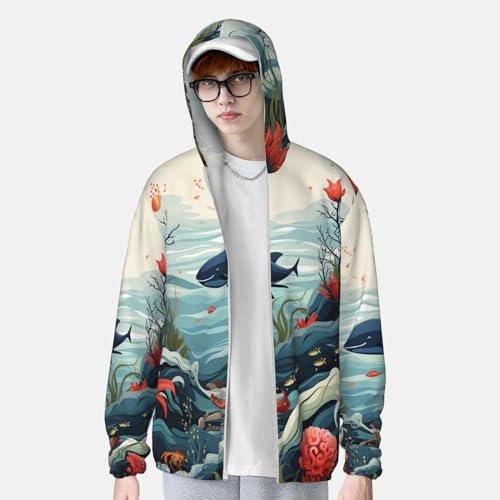 Chaqueta unisex ultraligera con protección solar UPF 50+ miniatura 3
