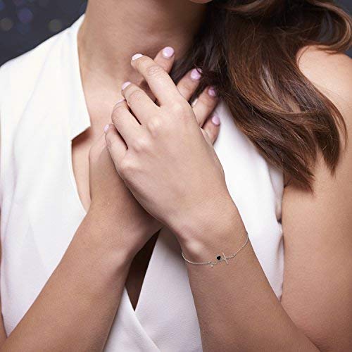 Cupimatch Nurse ECG Bracelet Heartbeat Cardiogram Love Heart Link Charm Chain Adjustable Anklet 10.5"2