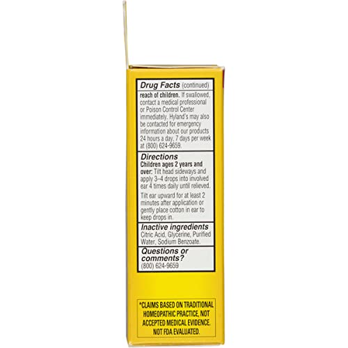 Hyland’s Swimmers Ear Relief, Kids, Discontinued 0.33 Fl Oz #TOP2