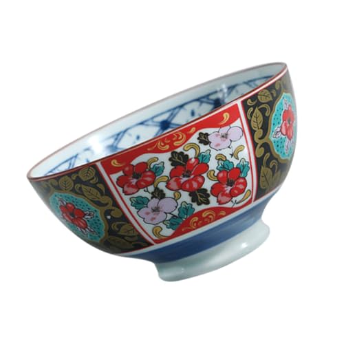 IMIKEYA 1pezzi Ciotola in Giapponese Per Ramen Ciotola Per Servire Cibo Per Ramen in Adatta Per Noodles Dessert e Piatti Da Cucina