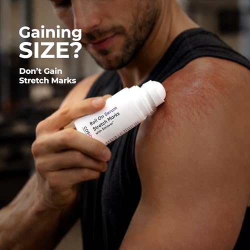 Image of Cos-IQ Stretch Marks Removal Roll-On Serum with Striover | Scar Removal | Uneven Skin Tone | All Skin Types | 40ml