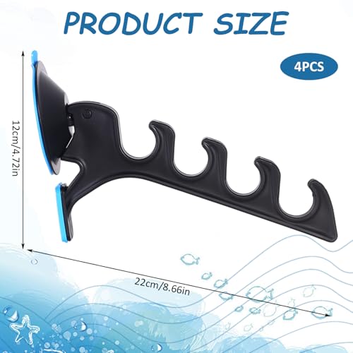 Support de canne à pêche pour voiture réglable camion et SUV 4pcs