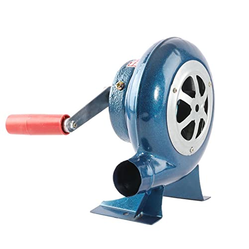 220v Handkurbel Schmied Schmiede Gebläse, Geräuscharm Manuell Bbq Gebläse, 80-350w Handkurbel Lüfter-Luftgebläse für Zuhause Camping Im Freien Um die Verbrennung zu Unterstützen 300w Cover