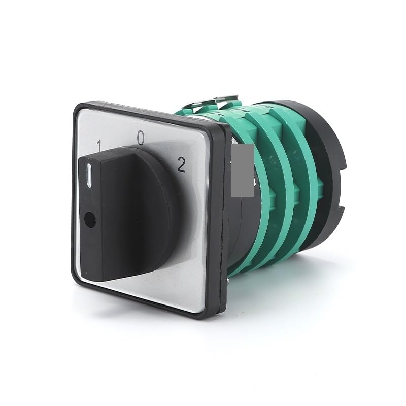 C26.A213/GBA001.E Kraus & Naimer | Kraus & Naimer, 4P 3 Position Double  Throw Cam Switch, 32A | 758-620 | RS KDHC-32/3X3-3 32A 3 Poles 12 Terminals Rotary Changeover Cam Switc