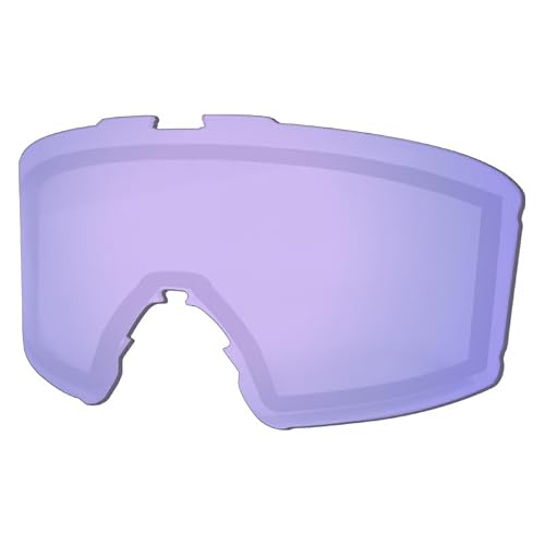 EZReplace Lenses Replacement for Oakley LINE MINER L OO7070 Snow Goggles (Non-Polarized Lenses) - Fits Oakley LINE MINER L Frame (Low Light Purple)