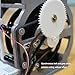 3D Industrial Filament Respooler, Welding Thread Winder, Smart Start and Stop for 1kg Spools, Electric Spool Rewinder, Adjustable Tension, for 3D Printer Filament/Wire