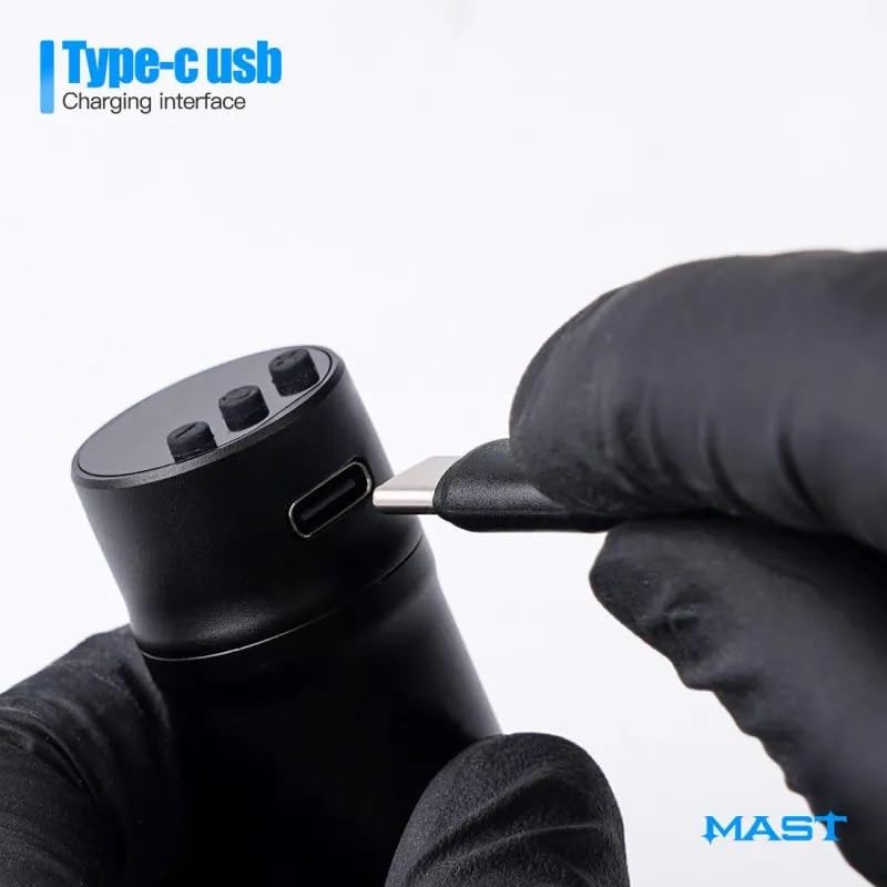 Amazon | タトゥー用品【MAST】ワイヤレス パワー サプライ ブラック