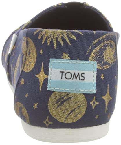 Image of TOMS Alpargata CloudBound Navy /Gold Foil Celestial 6 B (M)