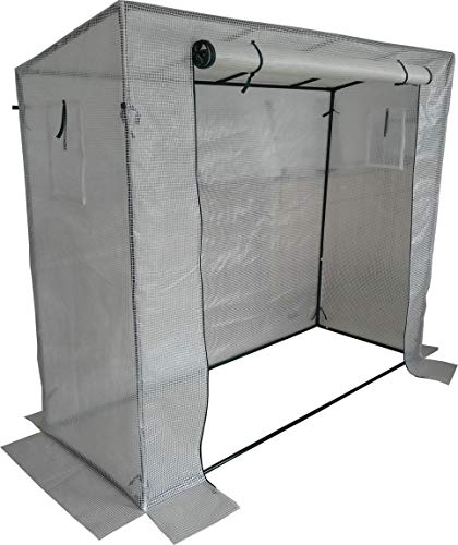 TrendLine Foliengewächshaus 198 x 75 x 155 cm Gewächshaus Tomatenhaus Treibhaus Cover