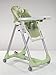 Peg Pérego H7PPFSFR34 - Prima Pappa Diner, Kinderhochstuhl mit Rollen und Doppeltablett, Farbe Free Style Mint