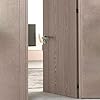 HOME MASTER HARDWARE 3 Pack Rounded Matte Black Door Hinges, 3.5 Inch Interior Door Hinges, 1/4 Radius Corners Residential Bedroom Door Hinge for Office/Bedroom/Study Living Room