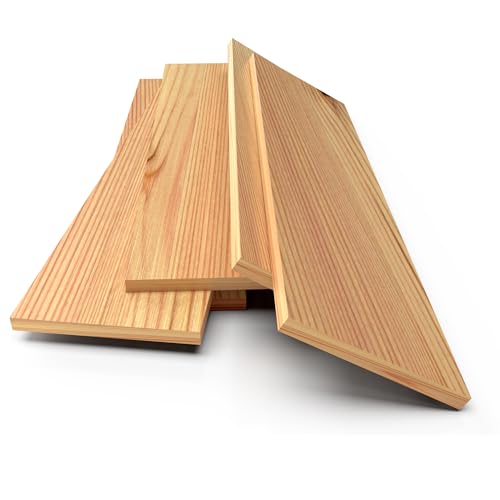 Image of Wooden Planks for Funiture and DIY Projects | Pinewood Planks for Crafting and Arts pack of Two