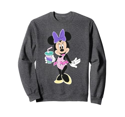 Maillot de bain sweat Minnie Mouse Disney à volants licorne pour fille