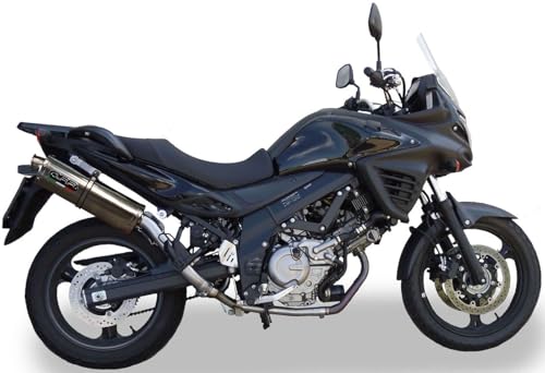 Pot echappement GPR Trioval acier moto Suzuki V-Strom DL 650 2012 2016 S.181.TRI