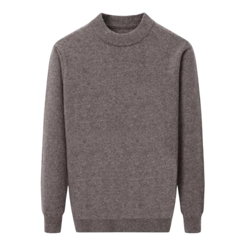 Men Cashmere Blen Sweater Warm Thickened Casual O-Neck Knit Pullovers Top Winter - Main Image
