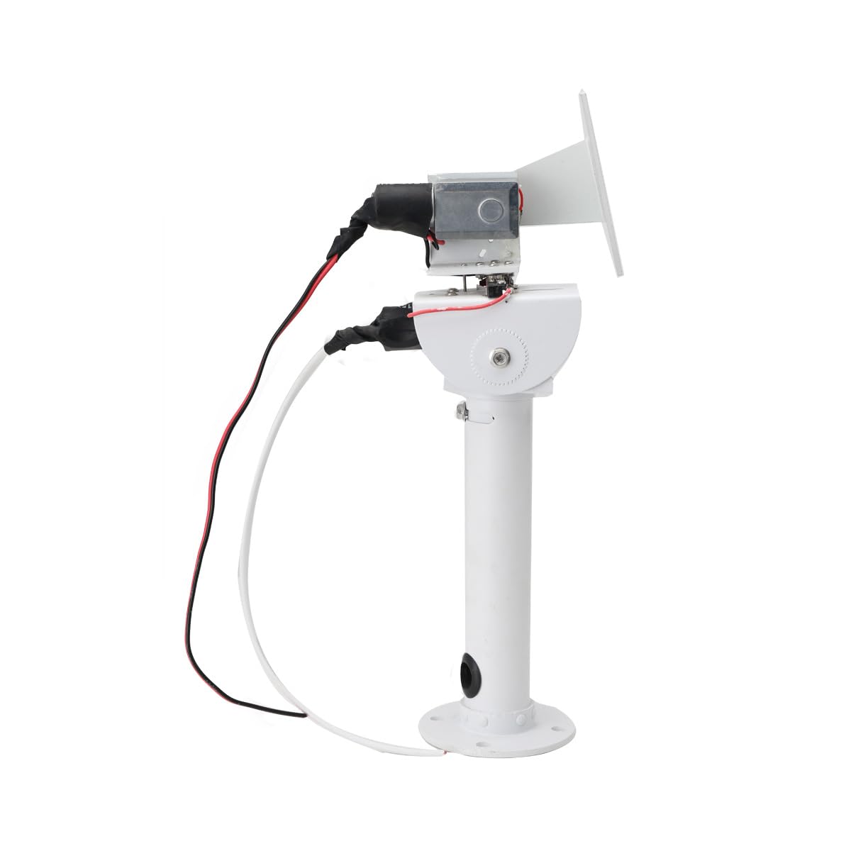 Bricolaje 30 W Dos ejes giratorio Cardán Solar Tracking Robot vigilancia alto par motor engranaje helicoidal