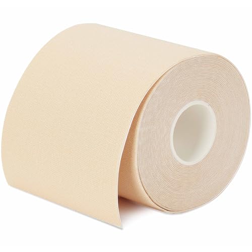 Hollywood Fashion Secrets Body Contour Tape, Light, Skin-Safe Breast Lift & Shaping, Adhesive Cloth Strips, 197
