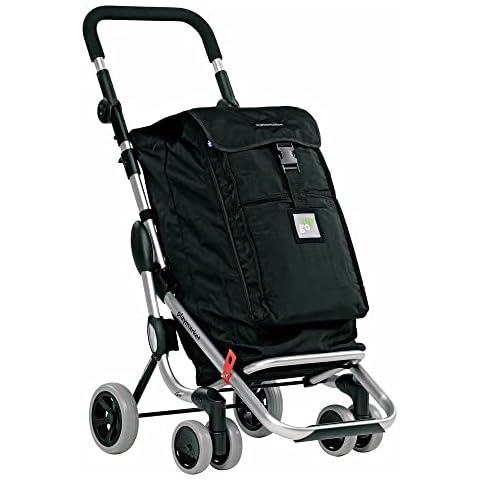 Foppapedretti “Go Up” Shopping Trolley Black Cover