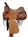 Ranch Saddle Rough Out Leather Roping Roper Tooled Leather TACK Set 15 16 17 18 (16 in)