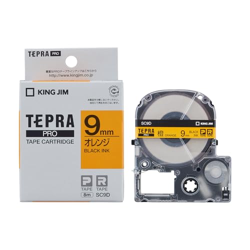 KING JIM テプラカ－トリッジ Pテ－プ 9mm、12mm 7種類 35個