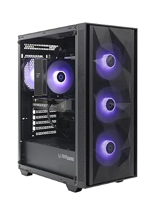 ZOTAC MEK Gaming PC Desktop, NVIDIA GeForce RTX 5060 Ti 8GB GDDR7, Intel Core Ultra 5 250KF Up to 5.3GHz, 16GB DDR5, 1TB NVMe SSD, 650W 80+ Gold PSU, WiFi 6E, Bluetooth 5.3, Windows 11 Home