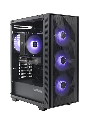 Image of ZOTAC MEK Gaming PC Desktop, NVIDIA GeForce RTX 5060 Ti 8GB GDDR7, Intel Core Ultra 5 250KF Up to 5.3GHz, 16GB DDR5, 1TB NVMe SSD, 650W 80+ Gold PSU, WiFi 6E, Bluetooth 5.3, Windows 11 Home
