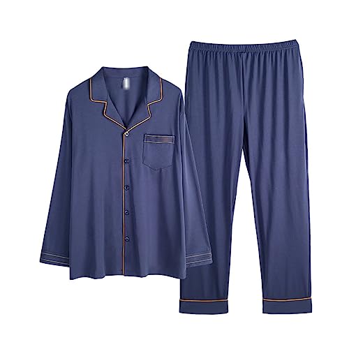 Pyjamas pour hommes avec cool sense loungewear léger d'automne et printemps