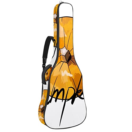 Housse imperméable pour guitare acoustique avec double bandoulière et poche Pain, Multicolore 06, 42.9×16.9×4.7 in… - Les Beatles, Paul McCartney, John Lennon, RIngo Starr, George Harrison Housse imperméable pour guitare acoustique avec double bandoulière et poche Pain, Multicolore 06, 42.9x16.9x4.7 in…