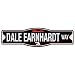 WinCraft NASCAR Dale Earnhardt Street/Zone Sign, 4.5 x 17, Black