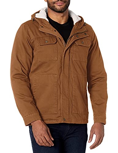 Image of Levi's Men's Legacy Washed Cotton Hooded Military Jacket