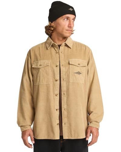 Billabong Bong Days - Langärmliges Hemd - Männer - S - Beige