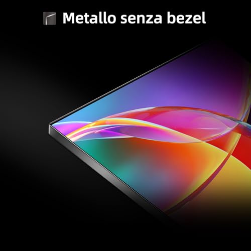 Chiq L43QST 43 Pollici (109Cm) Tv Qled Pro Smart Google Full Hd Tv - Design Metallo Senza Cornice, 90% DCI-P3, HDR10, Dolby Audio, Controllo Vocale - 12