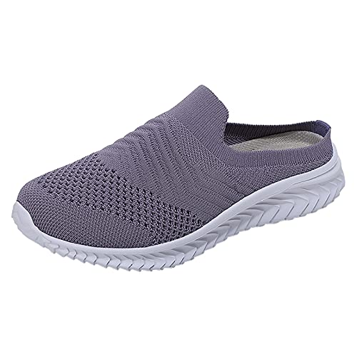 Sneaker Damen Sommer Elegant Freizeit Sneakers Schuhe Outdoor-Mode Frauen lässige Slip on atmungsaktive Keile Damen-Sneakers Bunte Sneaker Socken Damen 35-38